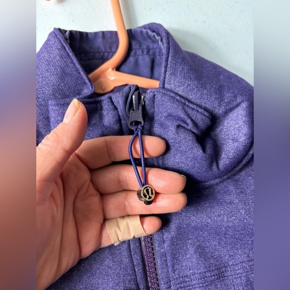 Lululemon Reversible Jacket INNER PEACE Fit & Flare Purple Yoga Size 8 - Picture 12 of 16